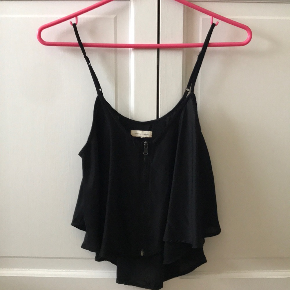 Silence and noise black tank